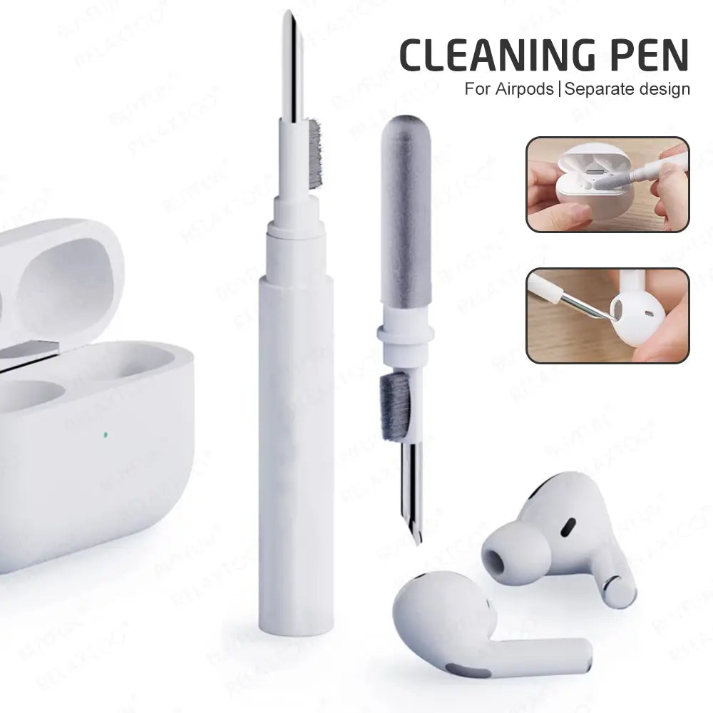 Earbuds Cleaning Kit W/Pen Brush Lilac Milo