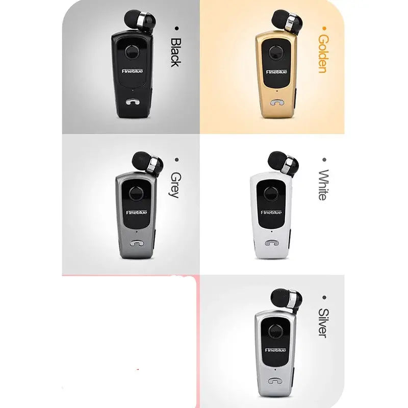 Wear Clip Wireless Bluetooth Headset Lilac Milo