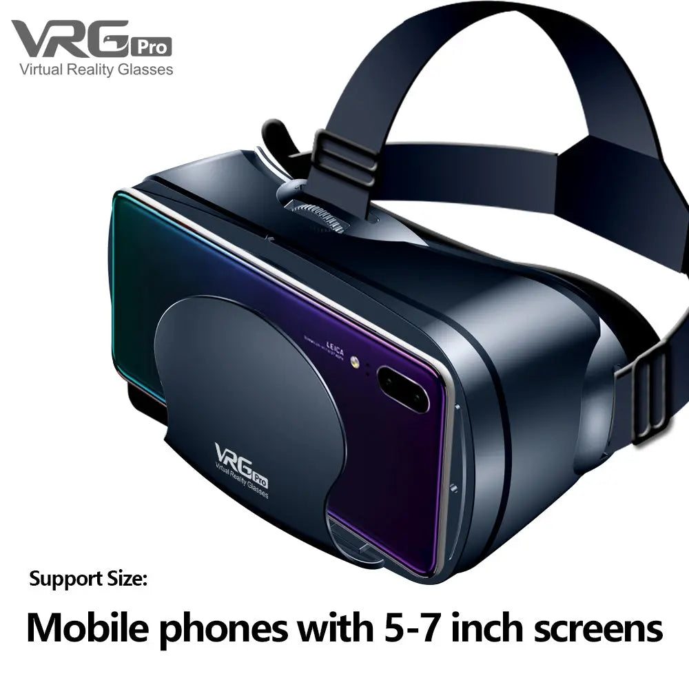 Large Screen Virtual Reality Headset Lilac Milo