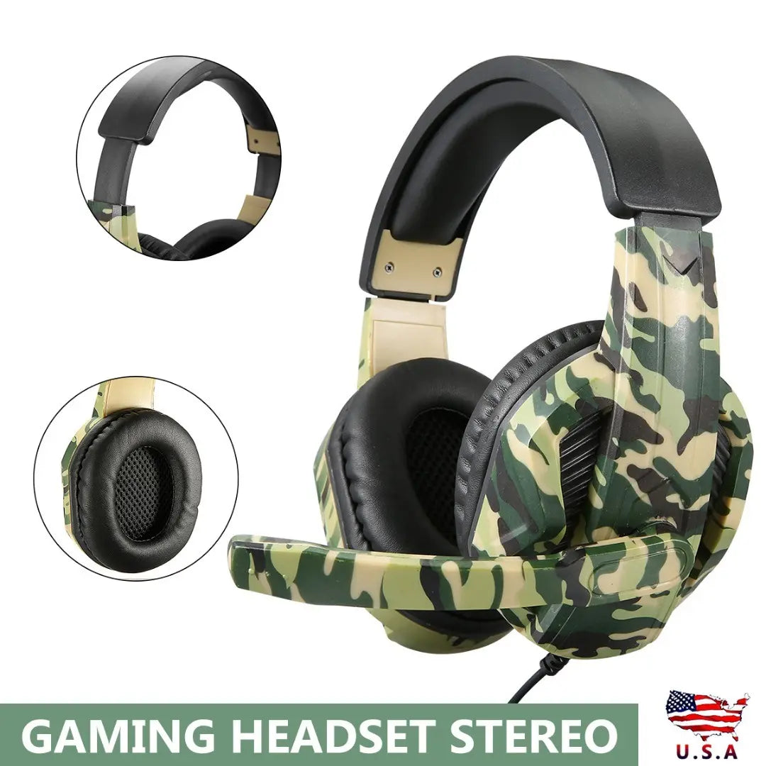 Gaming Headset Stereo Surround Sound Lilac Milo
