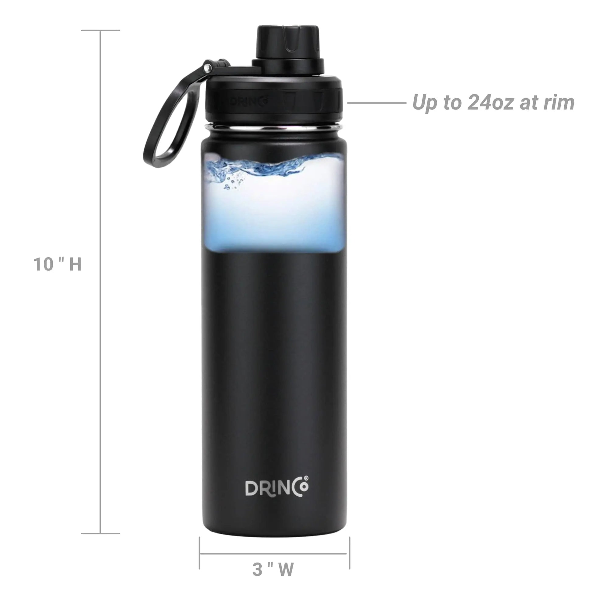Stainless Steel Sport Water Bottle Orchid Lavender