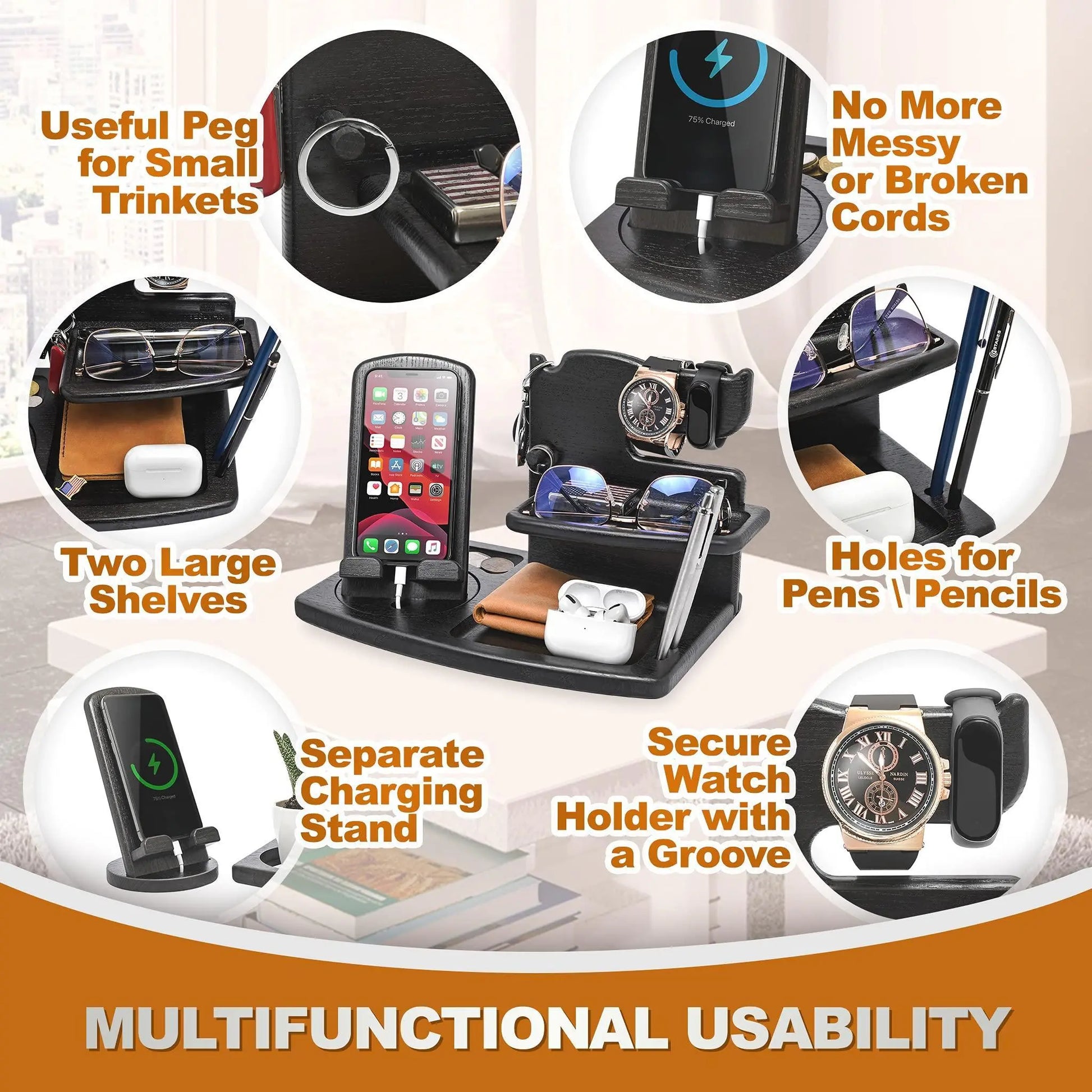 Swivel Phone Docking Station Periwinkle Eros