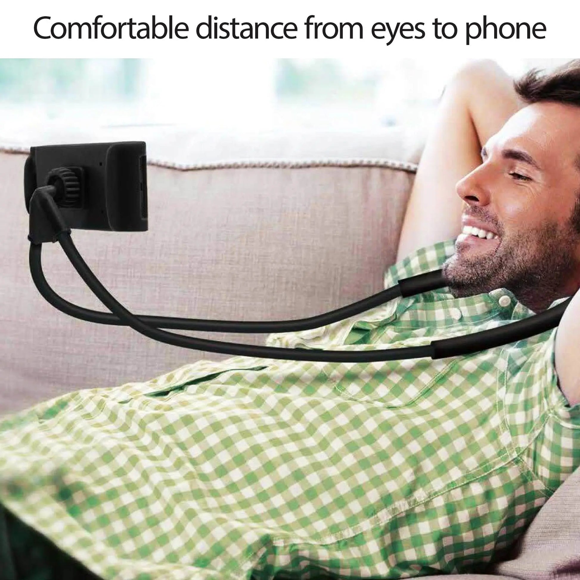 Hanging Neck Phone Stand Mount Periwinkle Eros