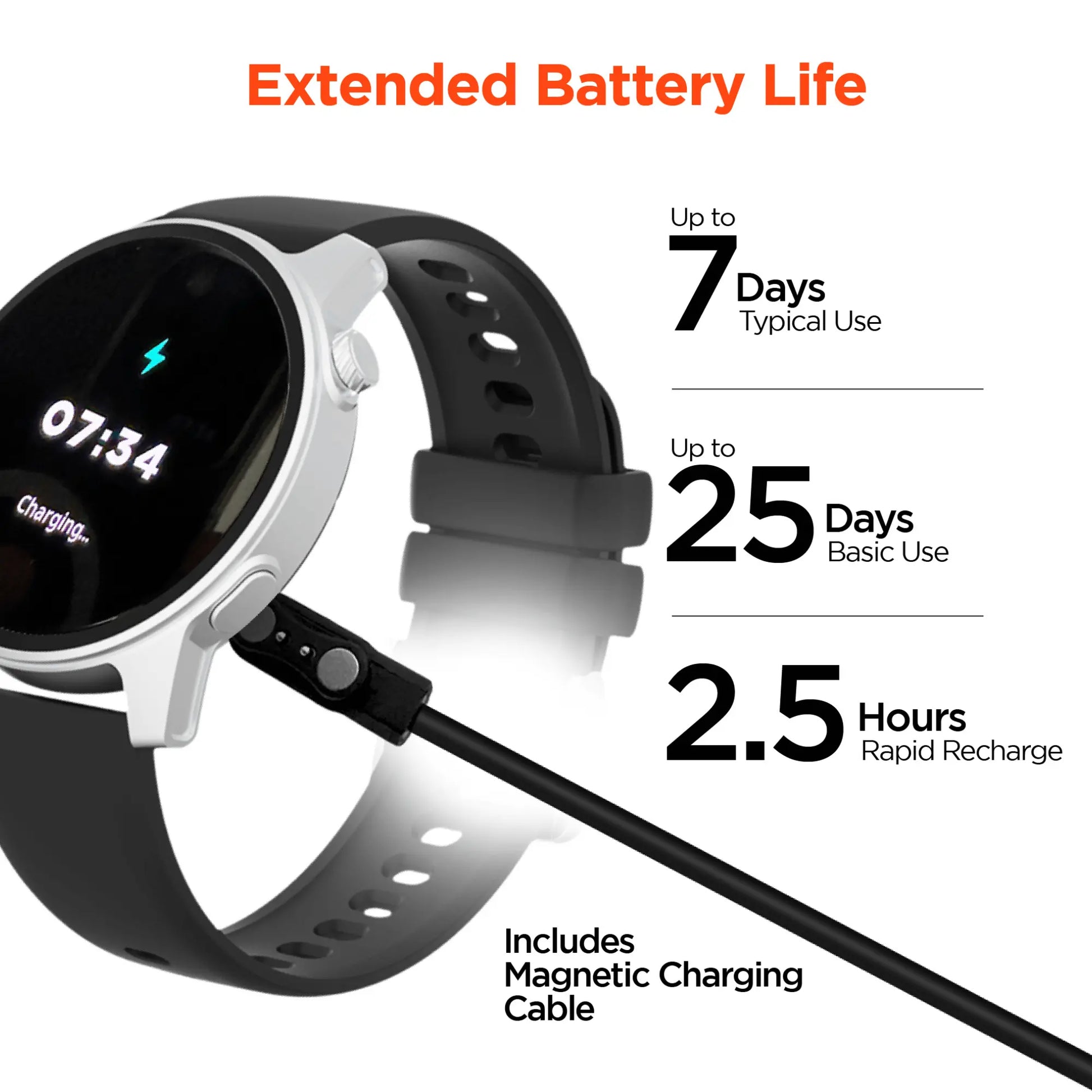 HyperGear SmartWatch + Fitness Tracker Sky Iapetus