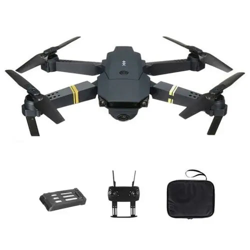 Wide Angle Dual Camera Drone Yellow Pandora