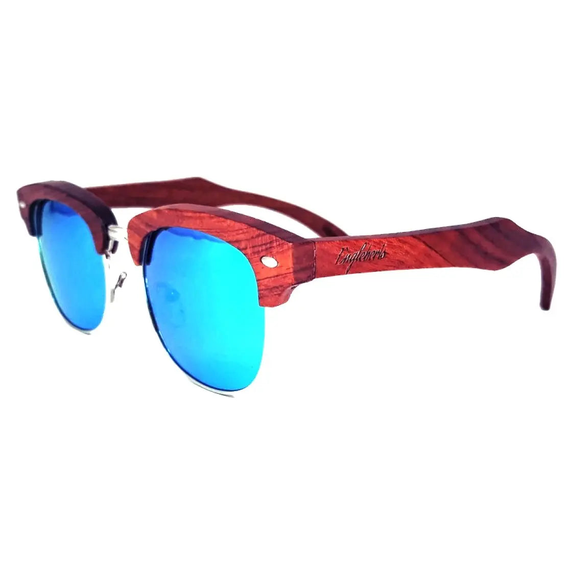 Brazilian Sunglasses W/Blue Polarized Lenses Purple Ariadne